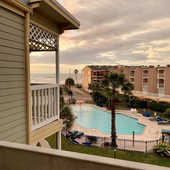The Victorian Condominiums - View from our patio - Condominiums Near Me - Galveston, Texas