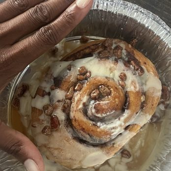 The Blu Halo - Cinnamon Roll - Seafood Near Me - Tallahassee, Florida The Blu Halo - Cinnamon Roll - Seafood Near Me - Tallahassee, Florida