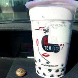 Taro Milk Green Tea