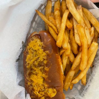 Nauti Dog - Chili dog and fries - Hot Dogs Near Me - Carolina Beach, North Carolina