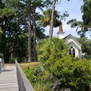 Buffalos - Church across the street from Buffalo's - American Near Me - Bluffton, South Carolina