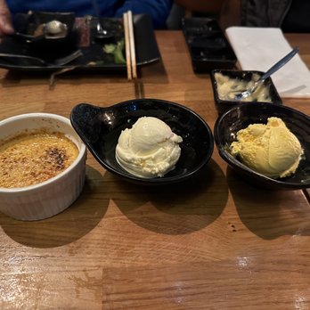 MIU - Cream Brûlée, Vanilla and mango icecream - Japanese Near Me - Amsterdam, New Hampshire MIU - Cream Brûlée, Vanilla and mango icecream - Japanese Near Me - Amsterdam, New Hampshire