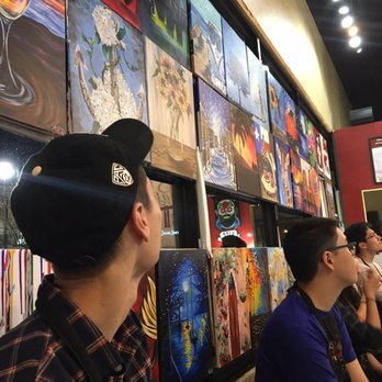 Painting with a Twist - All the pretty paintings! - Art Classes Near Me - Plano, Texas Painting with a Twist - All the pretty paintings! - Art Classes Near Me - Plano, Texas