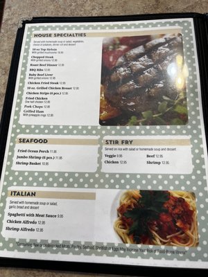 Menu photo 3 Vinton Family Restaurant Vinton, IA Menu photo 3 Vinton Family Restaurant Vinton, IA