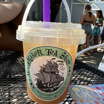 Moonraker Tea Shop - a cup of iced tea - Tea Rooms Near Me - Ocracoke, North Carolina