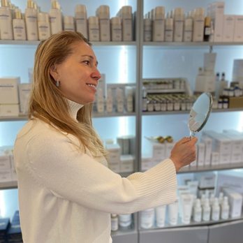 Opulence Glamour Skin Clinic - Our happy client with her post-facial glow! - Medical Spas Near Me - Queens, New York Opulence Glamour Skin Clinic - Our happy client with her post-facial glow! - Medical Spas Near Me - Queens, New York