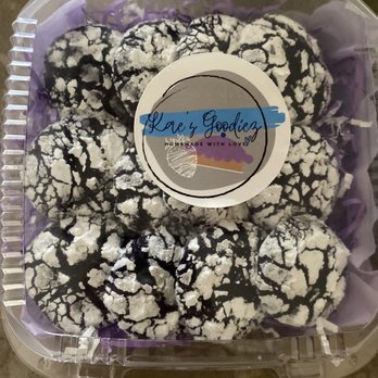 KAE'S GOODIEZ - Ube with Flan filling Crinkles - Desserts Near Me