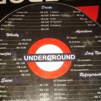 Underground Pub - Cocktail Bars Near Me - Belo Horizonte, MG Underground Pub - Cocktail Bars Near Me - Belo Horizonte, MG