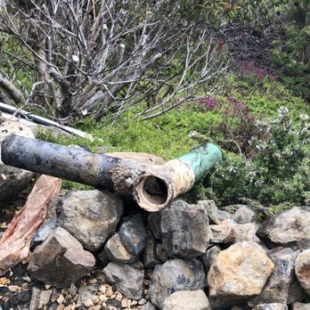 Certified Septic Service - 3 feet of the inlet pipe that needed replacement - Septic Services Near Me - Riverside, California