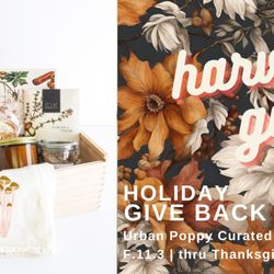 Urban Poppy - Our beautiful holiday harvest gift box