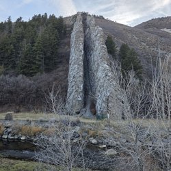 Devil's Slide - A geologic sea bed push into a verticle position during a 'mountain making event'