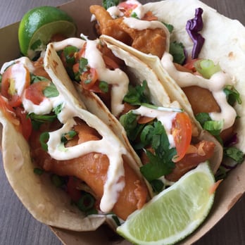 Tiki Tim's - Mmm fish tacos! 5/5! - Hawaiian Near Me - St. Paul, Minnesota