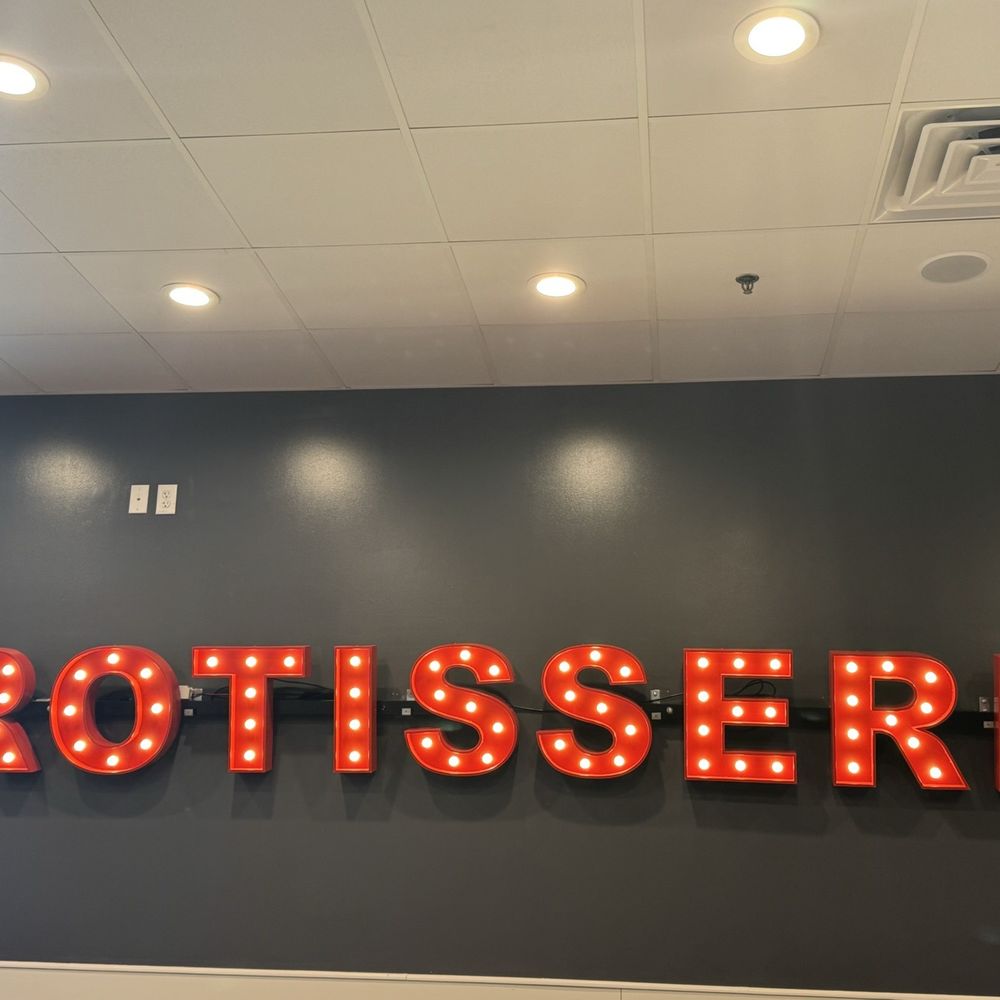 Linden Rotisserie - Sucker for signage and I love it!! - Fast Food Near Me - Linden, New Jersey