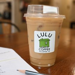 Lu Lu Coffee - Madagascar Vanilla Latte with Almond Milk