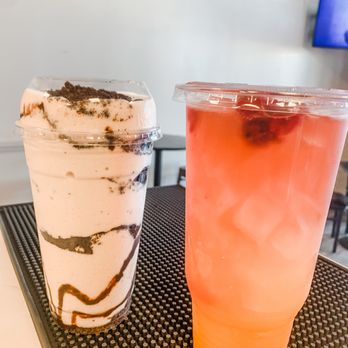 The Spot - two drinks sitting on a table - Juice Bars & Smoothies Near Me - Indio, California The Spot - two drinks sitting on a table - Juice Bars & Smoothies Near Me - Indio, California