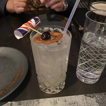 Gordon Ramsay Hell's Kitchen - Gordon's note cocktail - Steakhouses Near Me - Stateline, Nevada