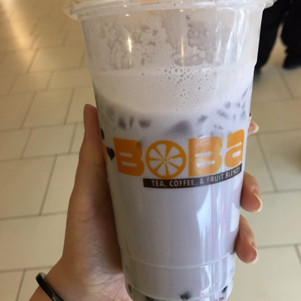 Taro cream tea Taro cream tea