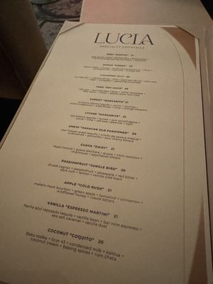 Menu photo 2 Lucia Los Angeles, CA Menu photo 2 Lucia Los Angeles, CA