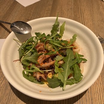Apolonia - Warm Calamari Salad - Modern European Near Me - Chicago, Illinois