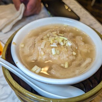 The Kitchen - dried scallop soup dumpling $10.50 - Dim Sum Near Me - Millbrae, California
