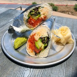 Howdy's Sonrisa Cafe - Our famous Spicy Tuna Sushi Burrito, be sure to try our Lobster Sushi Burrito as well!
