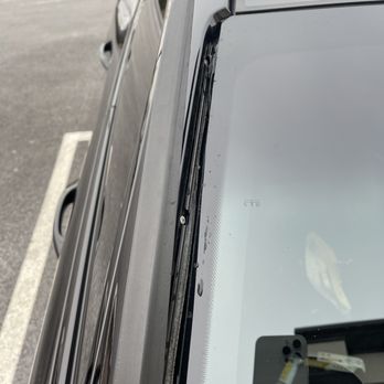 Safelite AutoGlass - Molding hanging of front of car after a day of driving - Auto Glass Services Near Me - Peabody, Massachusetts Safelite AutoGlass - Molding hanging of front of car after a day of driving - Auto Glass Services Near Me - Peabody, Massachusetts