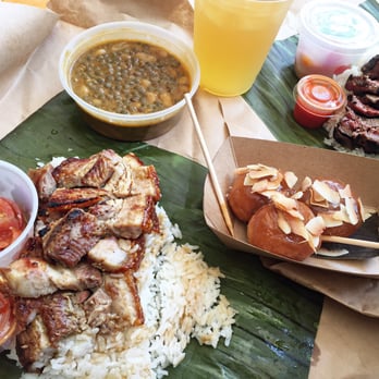 Amboy - Pork belly, steak, lentils kare-kare, Tito Arnie drink, and Malas (Filipino donuts) - Steakhouses Near Me - Los Angeles, California Amboy - Pork belly, steak, lentils kare-kare, Tito Arnie drink, and Malas (Filipino donuts) - Steakhouses Near Me - Los Angeles, California