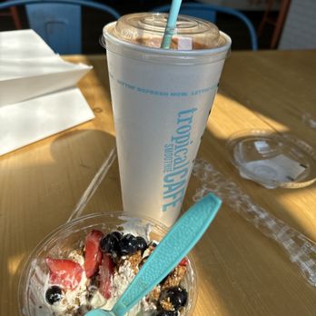 Tropical Smoothie Cafe - Greek yogurt bowl - delicious and healthy - Juice Bars & Smoothies Near Me - Winchester, Virginia Tropical Smoothie Cafe - Greek yogurt bowl - delicious and healthy - Juice Bars & Smoothies Near Me - Winchester, Virginia