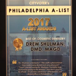 Drew A. Shulman DMD, MAGD - 2017 A-List Award