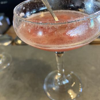 Commune - Strawberry lime Sorbet mimosa - Cafes Near Me - Virginia Beach, Virginia