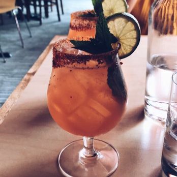Craft Urban - Margarita with a Tajin rim. - New American Near Me - Geneva, Illinois