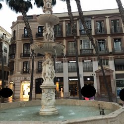 Plaza de la Constitución - Plaza de la Constitucion sight Malaga Spain Spanien