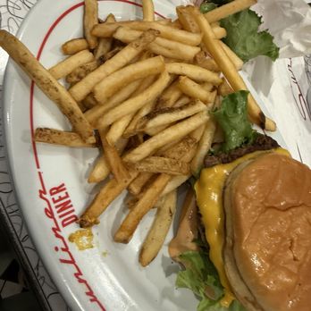 Sunliner Diner - Cheese The Classic Burger - Diners Near Me - Pigeon Forge, Tennessee