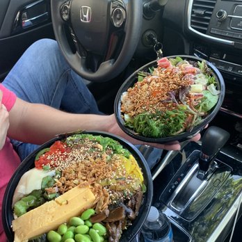 Poke Don - Half salad half rice 2 salmon 1 tuna with spicy mayo and unagi - Poke Near Me - Hayward, California Poke Don - Half salad half rice 2 salmon 1 tuna with spicy mayo and unagi - Poke Near Me - Hayward, California