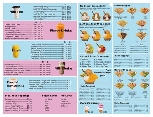 Menu photo 5 The Crepe Brooklyn, NY Menu photo 5 The Crepe Brooklyn, NY