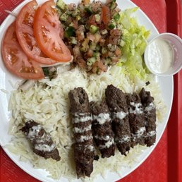 Beef Kofta Kabob Beef Kofta Kabob