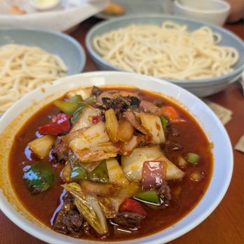 Kashgar Uyghur Dining - Special Lagman - Asian Fusion Near Me - Chicago, Illinois Kashgar Uyghur Dining - Special Lagman - Asian Fusion Near Me - Chicago, Illinois