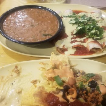 Sunshine's - Blackbean nachos and the enchilada plate. - Juice Bars & Smoothies Near Me - Houston, Texas Sunshine's - Blackbean nachos and the enchilada plate. - Juice Bars & Smoothies Near Me - Houston, Texas