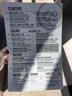 Menu photo 1 Crust Pizza Co. - Cypress Cypress, TX
