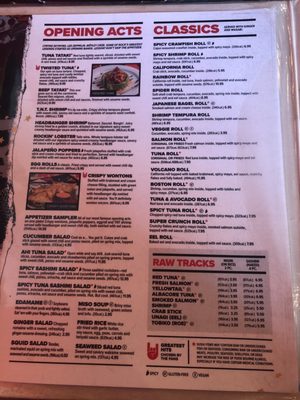 Menu photo 6 Rock N Roll Sushi Hattiesburg, MS Menu photo 6 Rock N Roll Sushi Hattiesburg, MS