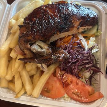 Chevere Pollo A La Brasa - Chicken and fries - Peruvian Near Me - Freeport, New York