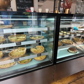 Cafe Madelaine - Full pastries display - Coffee & Tea Near Me - Jersey City, New Jersey