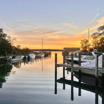 Polar Charters - Sunrise from the dock - Boat Charters Near Me - New Suffolk, New York