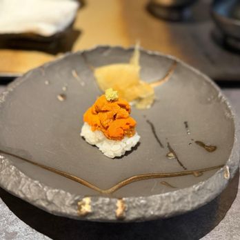 Hiroshi - You can always order extras that you like. Uni is a favorite - Japanese Near Me - Los Altos, California