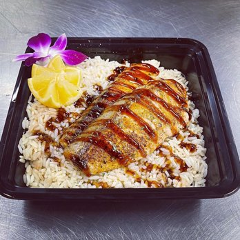 Sforza And Carmella’s Catering - Seared Salmon with a teriyaki glaze - Food Trucks Near Me - Girard, Ohio Sforza And Carmella’s Catering - Seared Salmon with a teriyaki glaze - Food Trucks Near Me - Girard, Ohio