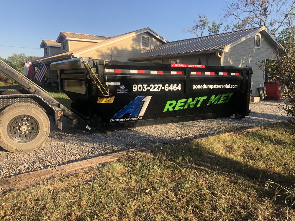 A ONE DUMPSTER RENTAL Updated August 2024 10 Photos Bonham, Texas Dumpster Rental