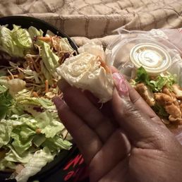 Core in the salad