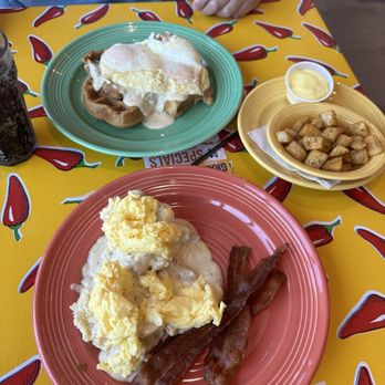 The Flying Biscuit Cafe - Egg biscuits and gravy and dirty bird - Breakfast & Brunch Near Me - Houston, Texas The Flying Biscuit Cafe - Egg biscuits and gravy and dirty bird - Breakfast & Brunch Near Me - Houston, Texas