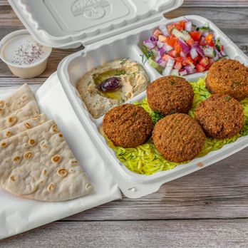 Falafelville - Falafel Rice Plate - Falafel Near Me - Seattle, Washington Falafelville - Falafel Rice Plate - Falafel Near Me - Seattle, Washington