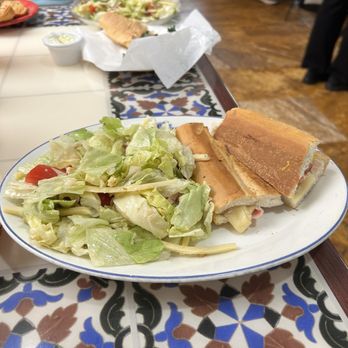 The Columbia - 1905 Salad and Cuban Sandwich - Spanish Near Me - St Augustine, Florida The Columbia - 1905 Salad and Cuban Sandwich - Spanish Near Me - St Augustine, Florida